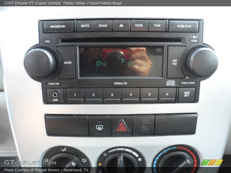 Pastel Yellow / Pastel Pebble Beige 2007 Chrysler PT Cruiser Limited