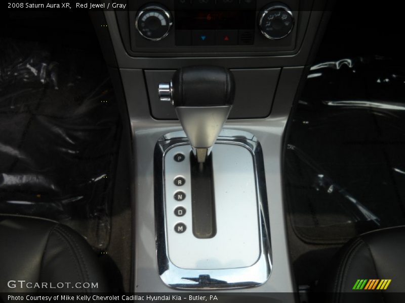 Red Jewel / Gray 2008 Saturn Aura XR