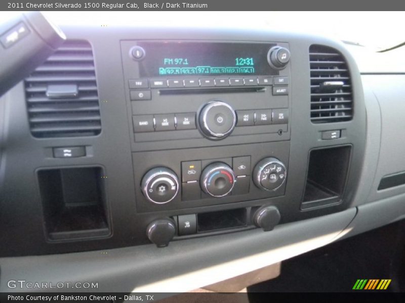 Black / Dark Titanium 2011 Chevrolet Silverado 1500 Regular Cab