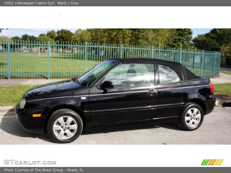 Black / Grey 2002 Volkswagen Cabrio GLX