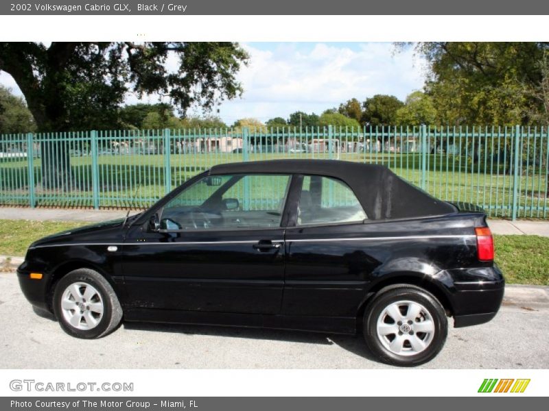 Black / Grey 2002 Volkswagen Cabrio GLX