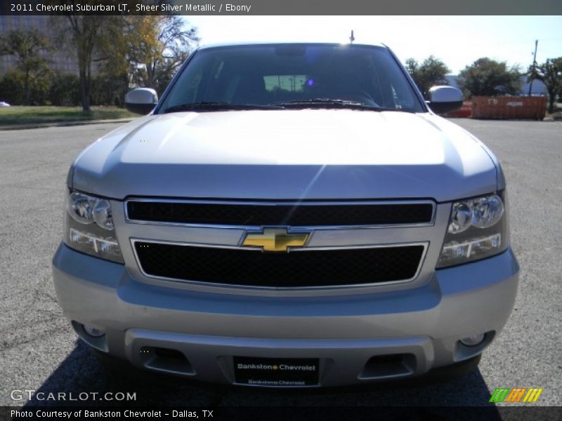 Sheer Silver Metallic / Ebony 2011 Chevrolet Suburban LT