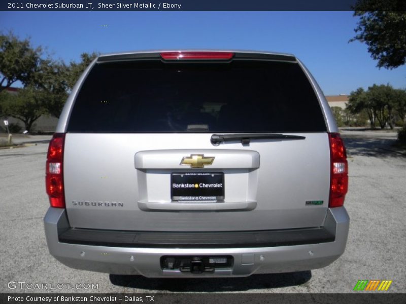 Sheer Silver Metallic / Ebony 2011 Chevrolet Suburban LT