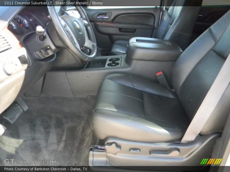 Sheer Silver Metallic / Ebony 2011 Chevrolet Suburban LT