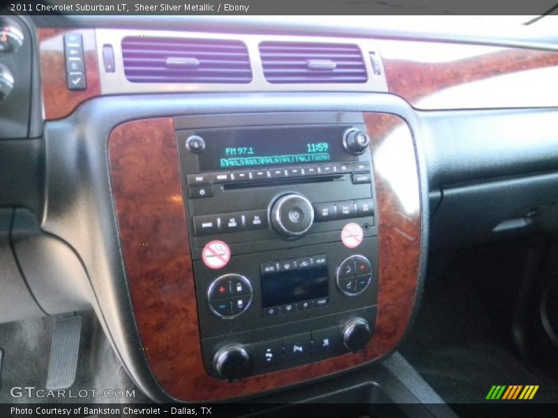 Sheer Silver Metallic / Ebony 2011 Chevrolet Suburban LT