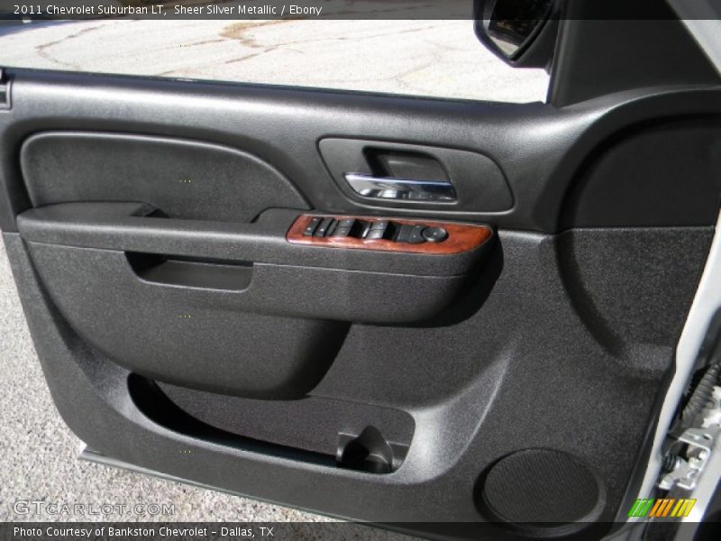 Sheer Silver Metallic / Ebony 2011 Chevrolet Suburban LT
