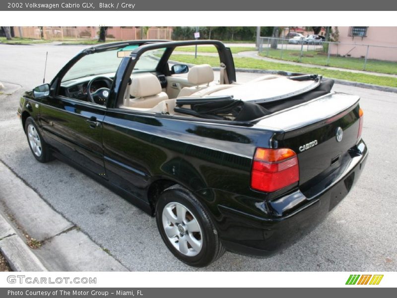 Black / Grey 2002 Volkswagen Cabrio GLX