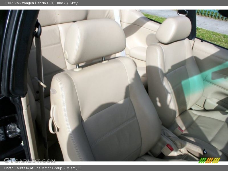 Black / Grey 2002 Volkswagen Cabrio GLX