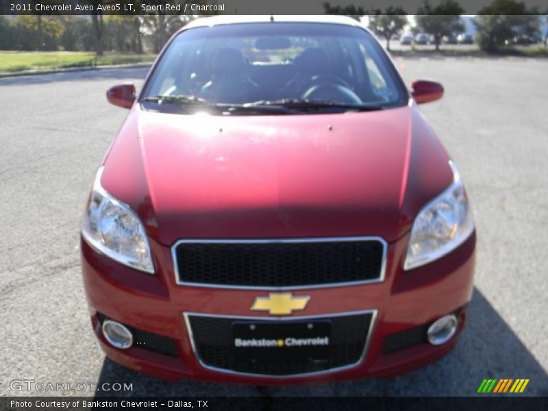 Sport Red / Charcoal 2011 Chevrolet Aveo Aveo5 LT