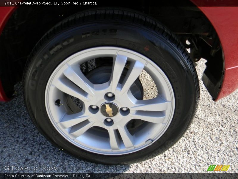 Sport Red / Charcoal 2011 Chevrolet Aveo Aveo5 LT