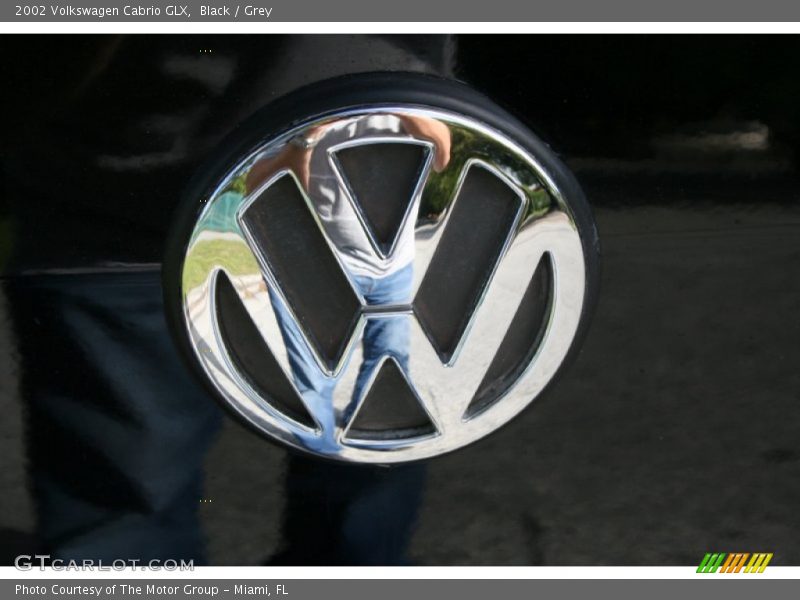 Black / Grey 2002 Volkswagen Cabrio GLX