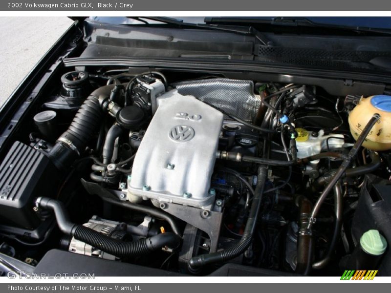 Black / Grey 2002 Volkswagen Cabrio GLX