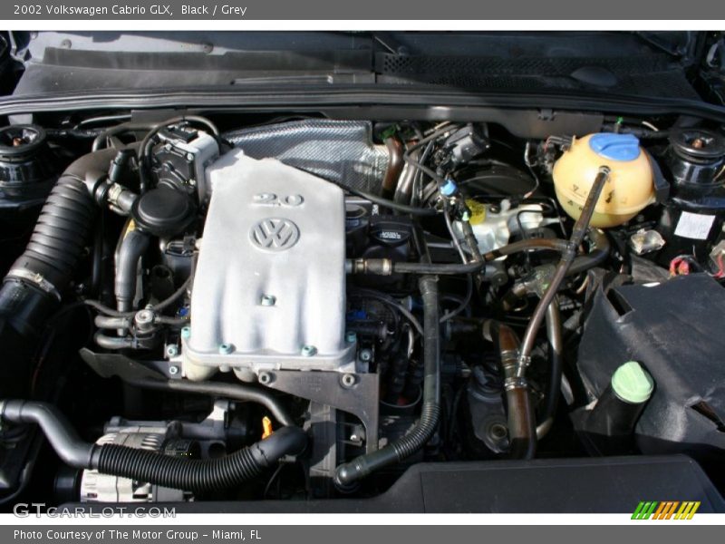 Black / Grey 2002 Volkswagen Cabrio GLX
