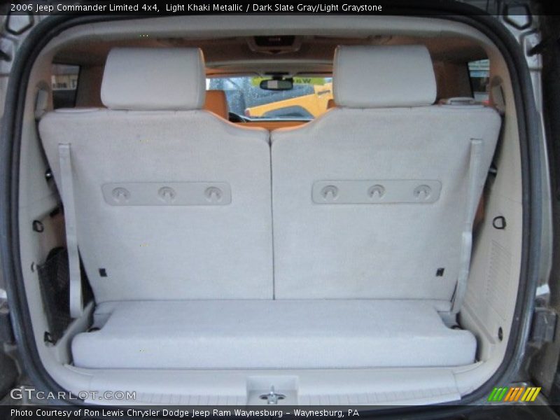 Light Khaki Metallic / Dark Slate Gray/Light Graystone 2006 Jeep Commander Limited 4x4