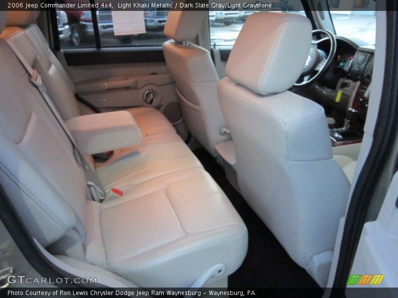 Light Khaki Metallic / Dark Slate Gray/Light Graystone 2006 Jeep Commander Limited 4x4