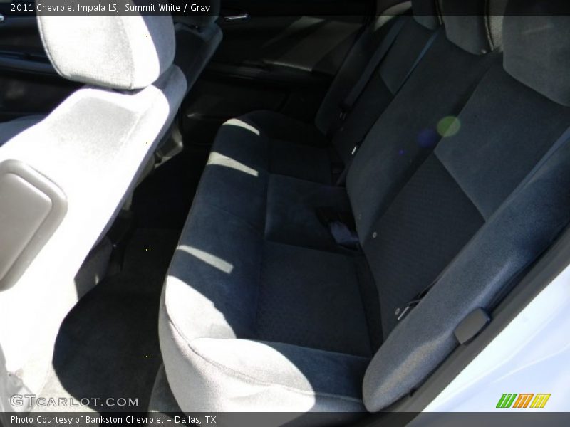 Summit White / Gray 2011 Chevrolet Impala LS