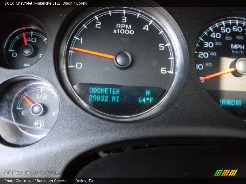 Black / Ebony 2010 Chevrolet Avalanche LTZ