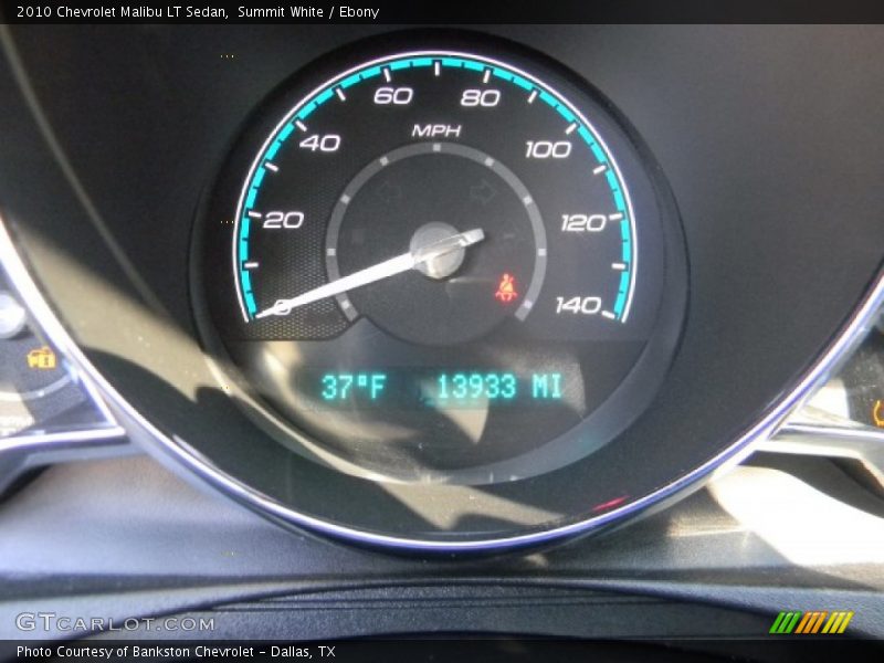 Summit White / Ebony 2010 Chevrolet Malibu LT Sedan