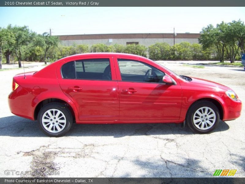 Victory Red / Gray 2010 Chevrolet Cobalt LT Sedan