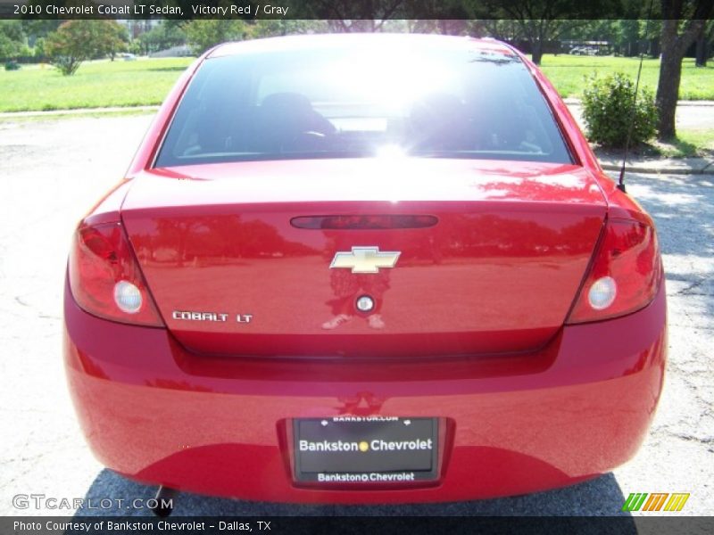Victory Red / Gray 2010 Chevrolet Cobalt LT Sedan