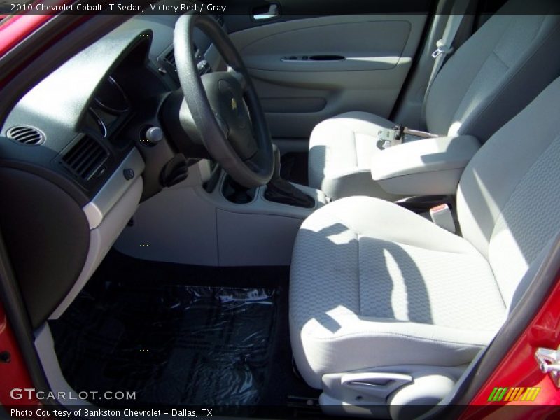Victory Red / Gray 2010 Chevrolet Cobalt LT Sedan
