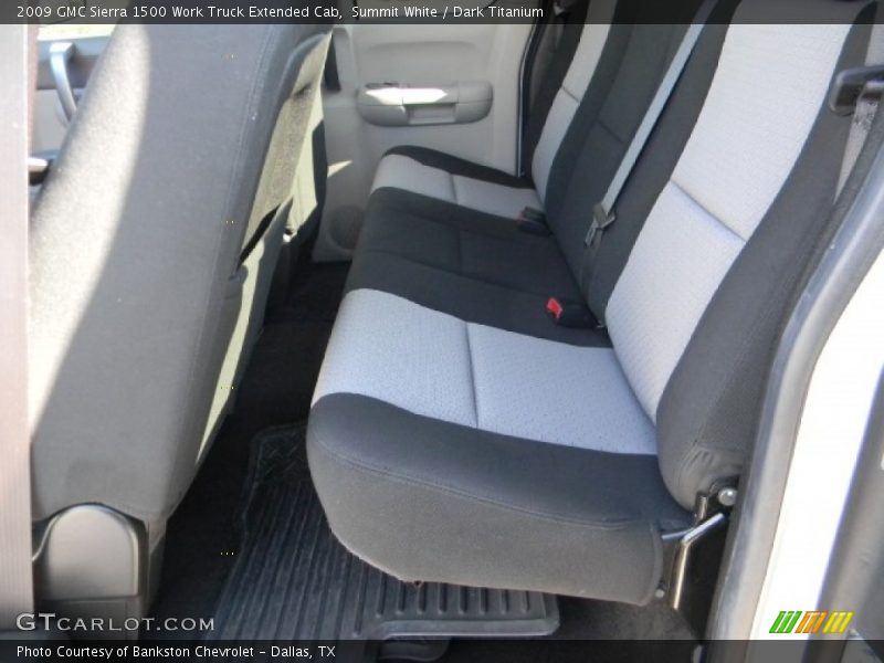 Summit White / Dark Titanium 2009 GMC Sierra 1500 Work Truck Extended Cab