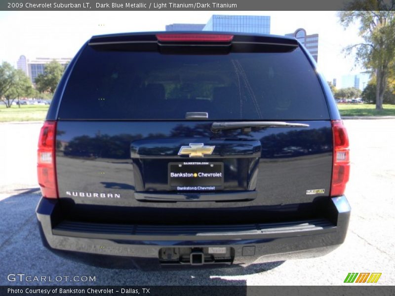 Dark Blue Metallic / Light Titanium/Dark Titanium 2009 Chevrolet Suburban LT