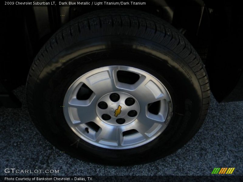 Dark Blue Metallic / Light Titanium/Dark Titanium 2009 Chevrolet Suburban LT