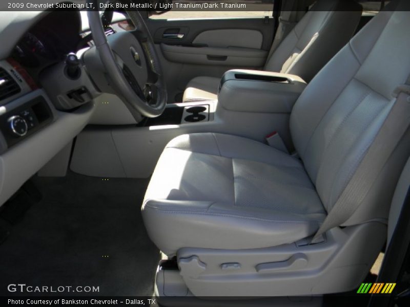 Dark Blue Metallic / Light Titanium/Dark Titanium 2009 Chevrolet Suburban LT