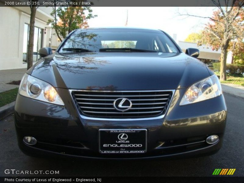 Smoky Granite Mica / Black 2008 Lexus ES 350