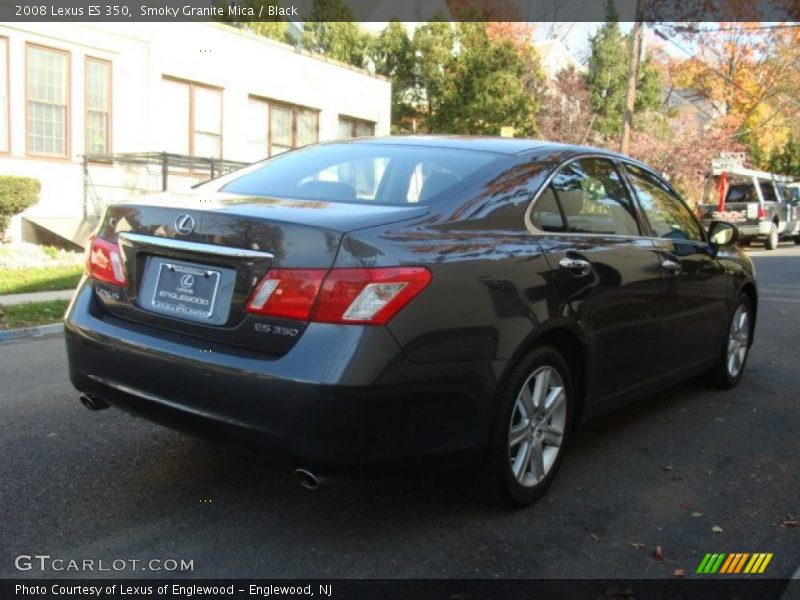 Smoky Granite Mica / Black 2008 Lexus ES 350