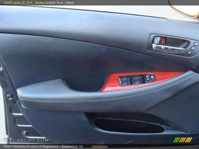 Smoky Granite Mica / Black 2008 Lexus ES 350