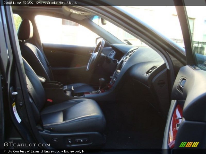 Smoky Granite Mica / Black 2008 Lexus ES 350