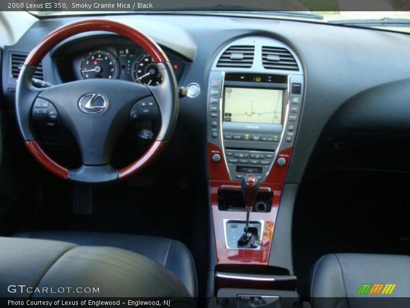 Smoky Granite Mica / Black 2008 Lexus ES 350