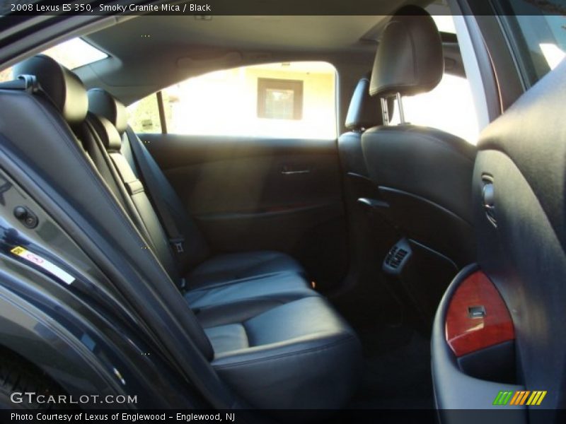 Smoky Granite Mica / Black 2008 Lexus ES 350