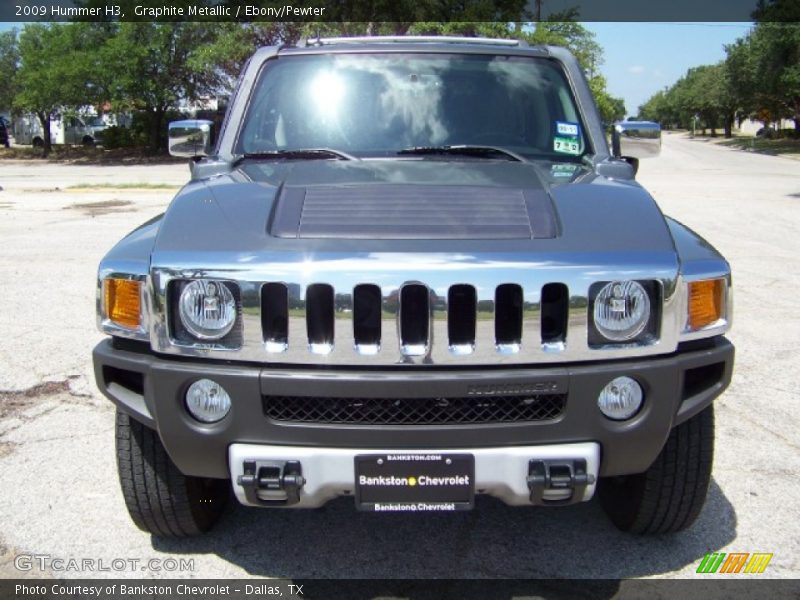 Graphite Metallic / Ebony/Pewter 2009 Hummer H3