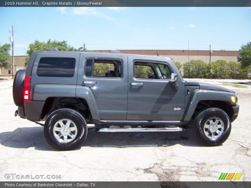 Graphite Metallic / Ebony/Pewter 2009 Hummer H3