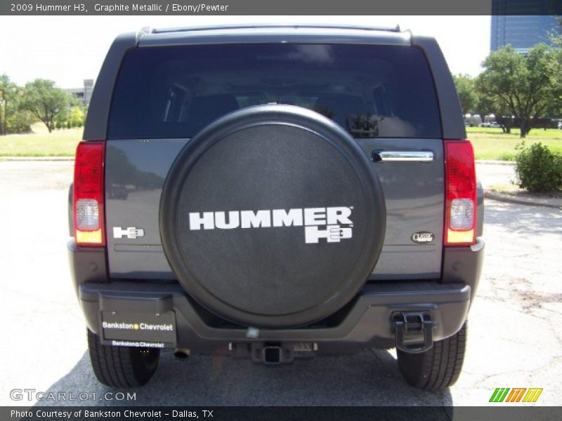 Graphite Metallic / Ebony/Pewter 2009 Hummer H3