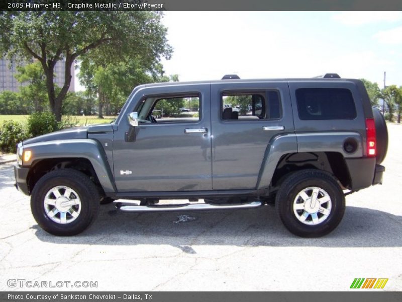 Graphite Metallic / Ebony/Pewter 2009 Hummer H3