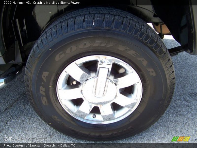 Graphite Metallic / Ebony/Pewter 2009 Hummer H3