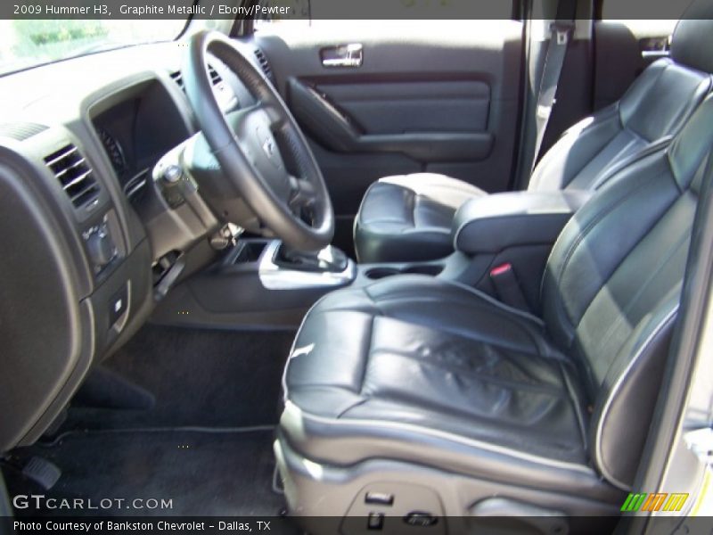 Graphite Metallic / Ebony/Pewter 2009 Hummer H3