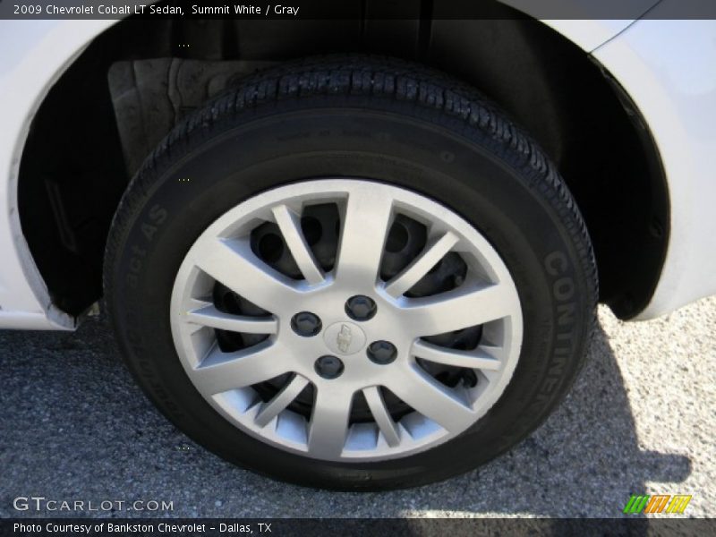 Summit White / Gray 2009 Chevrolet Cobalt LT Sedan