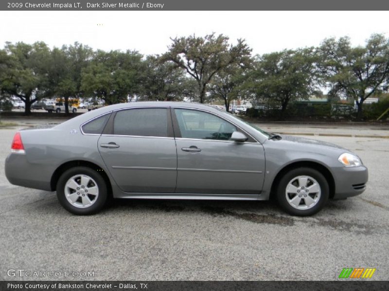 Dark Silver Metallic / Ebony 2009 Chevrolet Impala LT