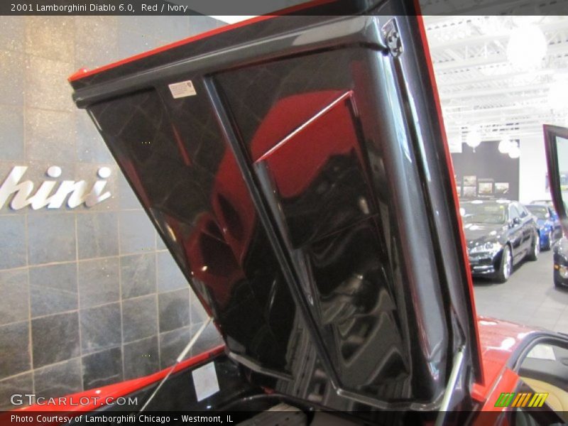 Red / Ivory 2001 Lamborghini Diablo 6.0