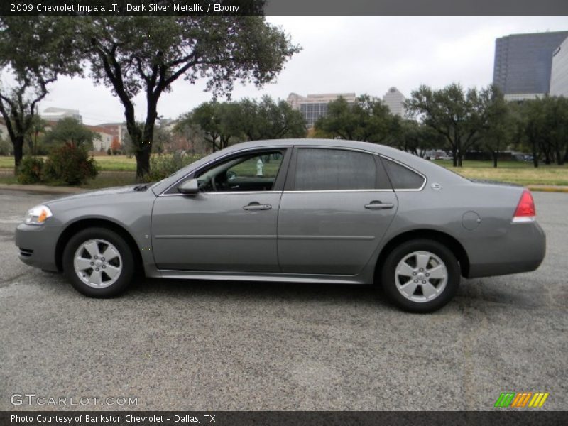 Dark Silver Metallic / Ebony 2009 Chevrolet Impala LT