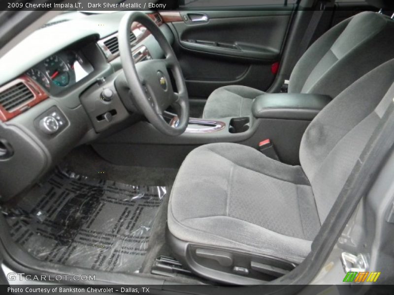 Dark Silver Metallic / Ebony 2009 Chevrolet Impala LT