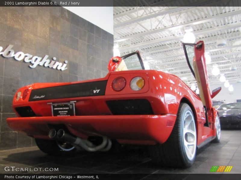 Red / Ivory 2001 Lamborghini Diablo 6.0