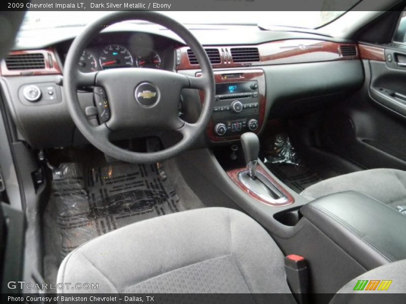 Dark Silver Metallic / Ebony 2009 Chevrolet Impala LT