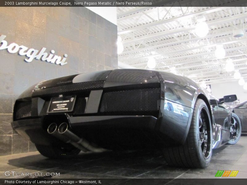 Exhaust of 2003 Murcielago Coupe