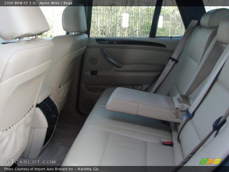 Alpine White / Beige 2006 BMW X5 3.0i